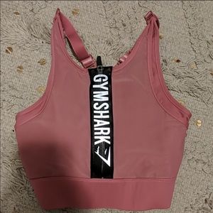 Gymshark elevate sports bra in dusky pink